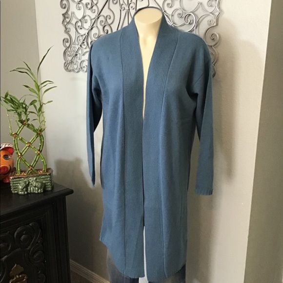 Cashmeren Sweaters - Cashmeren Open Front Cardigan Sweater Small